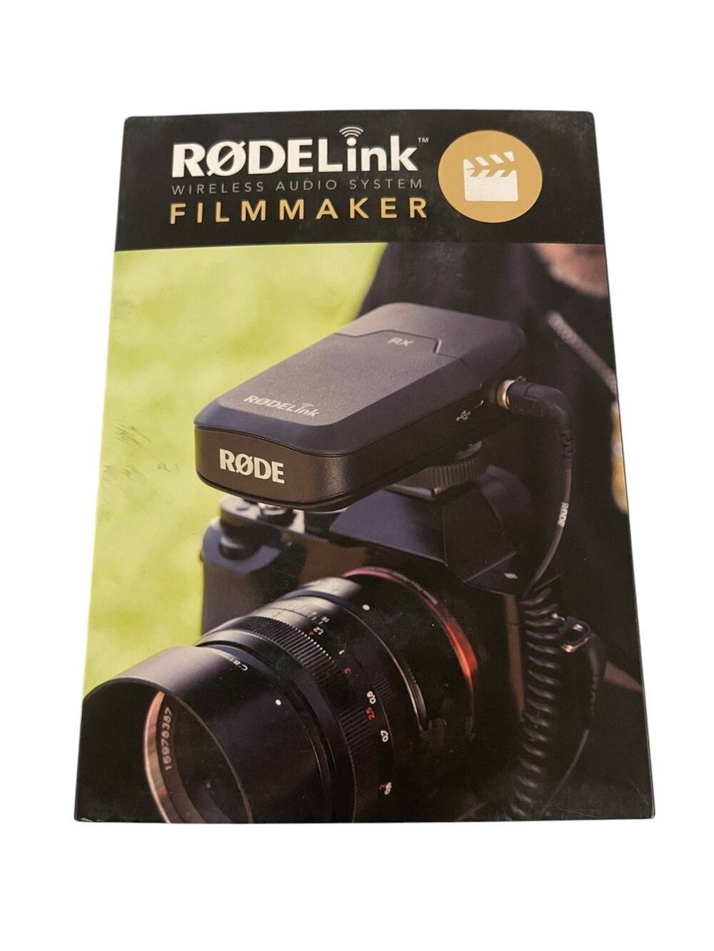 Rode RodeLink Filmmaker Kit 2.4GHz Wireless Audio System Lavalier Mic